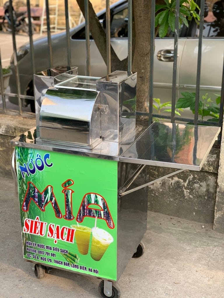 Máy ép nước mía nửa bàn
