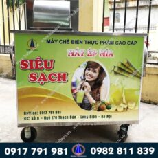 Máy ép nước mía 3 lô công suất lớn